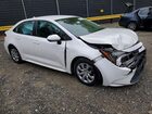 2020 Toyota Corolla Le White vin: 5YFEPRAE5LP117518