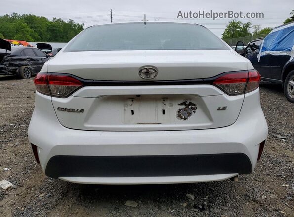 5YFEPRAE5LP117518 2020 TOYOTA COROLLA White უკანა ხედი