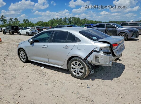 5YFEPRAE6LP005620 2020 TOYOTA COROLLA Silver Задня ліва чверть