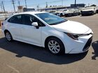 2020 Toyota Corolla Le White vin: 5YFEPRAE6LP042263
