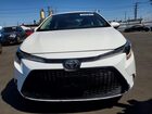 2020 Toyota Corolla Le White vin: 5YFEPRAE6LP042263