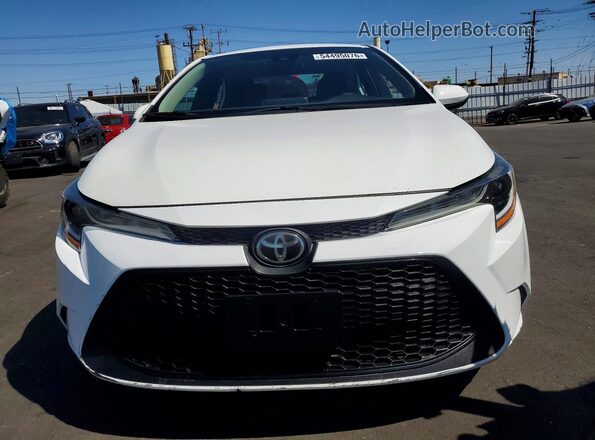 5YFEPRAE6LP042263 2020 TOYOTA COROLLA White Widok z przodu
