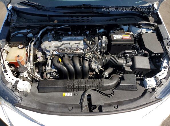 5YFEPRAE6LP042263 2020 TOYOTA COROLLA White Widok wnętrza z tyłu
