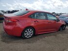 2020 Toyota Corolla Le Red vin: 5YFEPRAE7LP056043 Damage: Right Qtr Panel, Dent(S) W/ Paint Dmg, 1/8 To 1/2 Inch