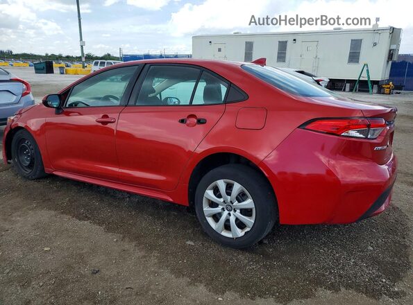 5YFEPRAE7LP056043 2020 TOYOTA COROLLA Red Հետևի ձախ