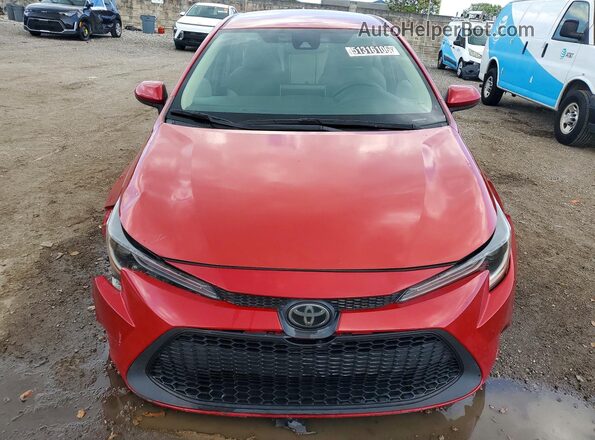 5YFEPRAE7LP056043 2020 TOYOTA COROLLA Red Դիմացի տեսք