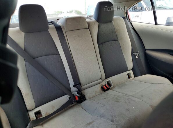 5YFEPRAE7LP056043 2020 TOYOTA COROLLA Red Հետևի նստատեղերի տեսք