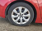 2020 Toyota Corolla Le Red vin: 5YFEPRAE7LP056043 Damage: Right Rear Wheel Cover, Cracked, Replacement Required