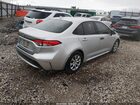 2020 Toyota Corolla Le Silver vin: 5YFEPRAE7LP059332