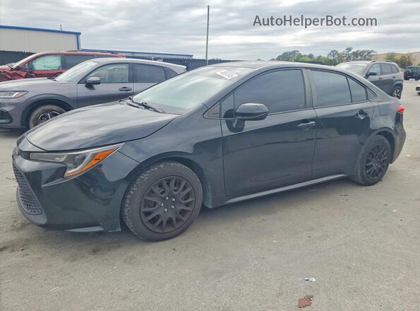 5YFEPRAE7LP082433 2020 TOYOTA COROLLA Black წინა მარცხენა ხედი სამი მეოთხედიდან