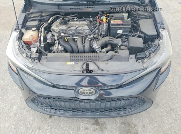 5YFEPRAE7LP082433 2020 TOYOTA COROLLA Black უკანა სალონის ხედი