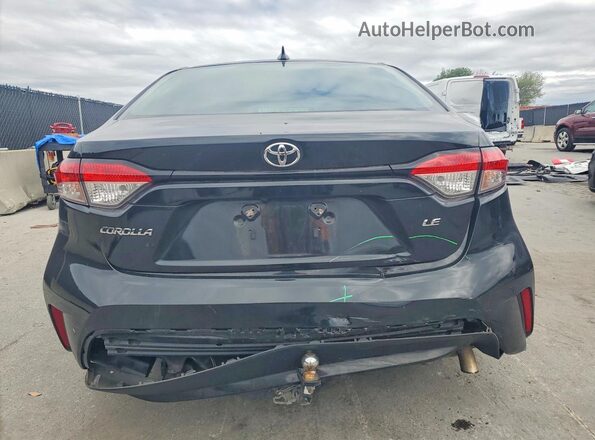 5YFEPRAE7LP082433 2020 TOYOTA COROLLA Black უკანა ხედი
