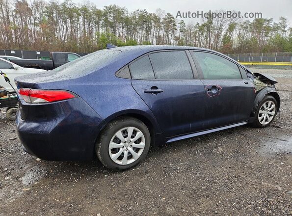 5YFEPRAE7LP085168 2020 TOYOTA COROLLA Синий Задняя правая четверть