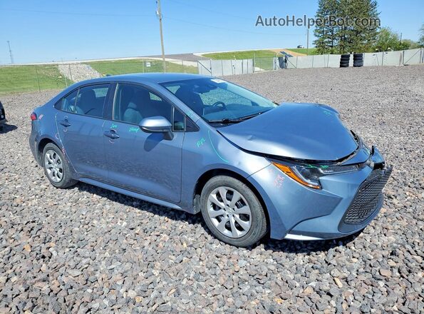 5YFEPRAE7LP113020 2020 TOYOTA COROLLA Blue Передня права чверть