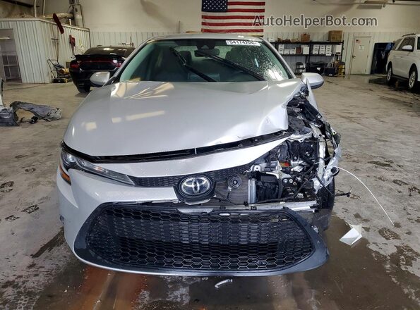 5YFEPRAE7LP122672 2020 TOYOTA COROLLA Silver Widok z przodu