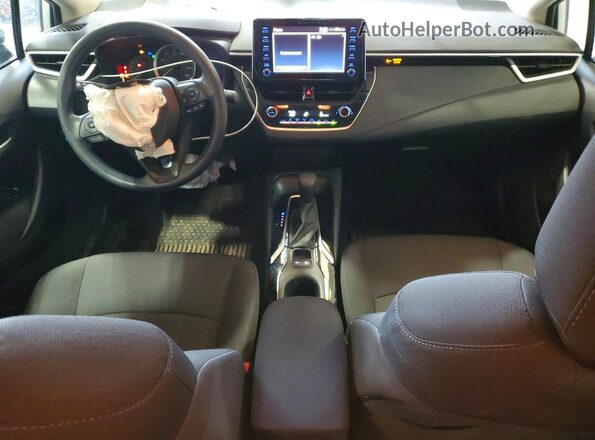 5YFEPRAE7LP122672 2020 TOYOTA COROLLA Silver Widok deski rozdzielczej