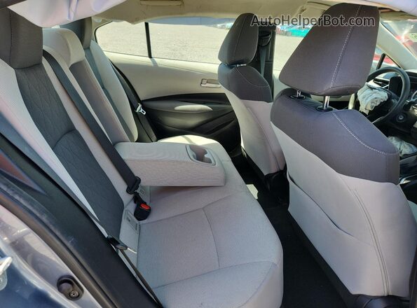 5YFEPRAE8LP056603 2020 TOYOTA COROLLA Blue Вид задніх сидінь