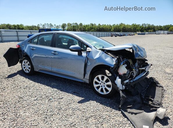 5YFEPRAE8LP056603 2020 TOYOTA COROLLA Blue Передня права чверть