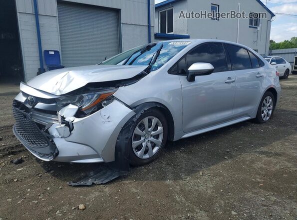 5YFEPRAE9LP031287 2020 TOYOTA COROLLA Silver Vista tres cuartos delantera izquierda