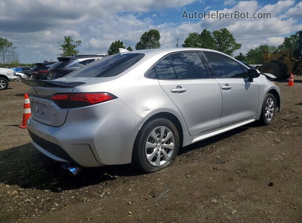 5YFEPRAE9LP031287 2020 TOYOTA COROLLA Silver Trasero derecho
