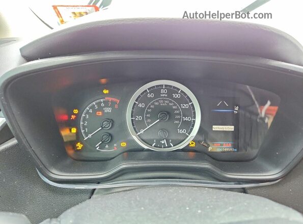 5YFEPRAE9LP031287 2020 TOYOTA COROLLA Silver Vista del cuadro de instrumentos
