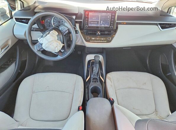 5YFEPRAE9LP032455 2020 TOYOTA COROLLA Silver წინა პანელის ხედი