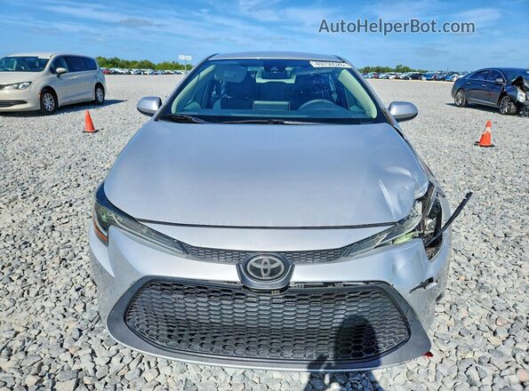 5YFEPRAE9LP032455 2020 TOYOTA COROLLA Silver წინა ხედი