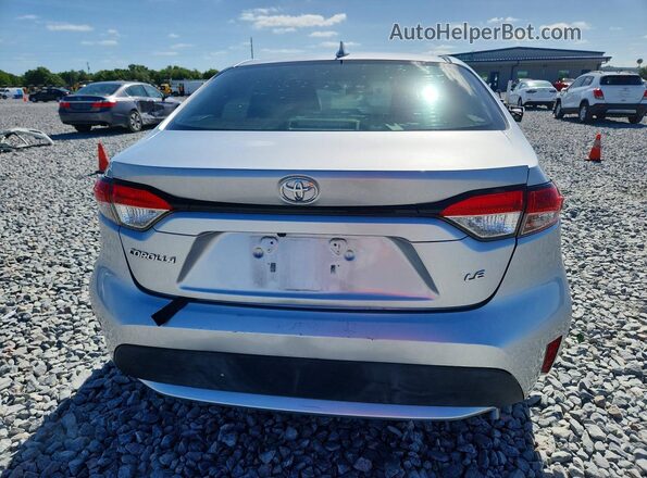 5YFEPRAE9LP032455 2020 TOYOTA COROLLA Silver უკანა ხედი