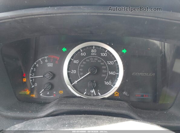 5YFEPRAEXLP034974 2020 TOYOTA COROLLA Blue Հետևի նստատեղերի տեսք