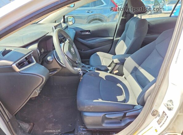 5YFEPRAEXLP036613 2020 TOYOTA COROLLA White წინა სალონის ხედი