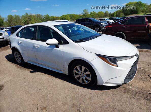 5YFEPRAEXLP036613 2020 TOYOTA COROLLA White წინა მარჯვენა