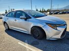 2020 Toyota Corolla Le Silver vin: 5YFEPRAEXLP050530