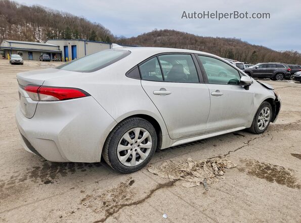 5YFEPRAEXLP079722 2020 TOYOTA COROLLA Silver Trasero derecho