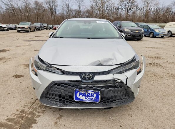 5YFEPRAEXLP079722 2020 TOYOTA COROLLA Silver Vista frontal