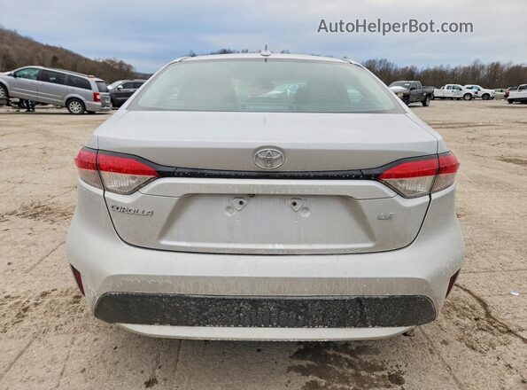 5YFEPRAEXLP079722 2020 TOYOTA COROLLA Silver Vista trasera