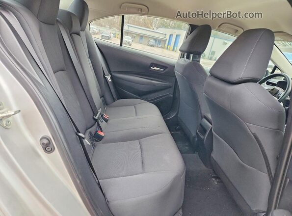 5YFEPRAEXLP079722 2020 TOYOTA COROLLA Silver Vista de los asientos traseros