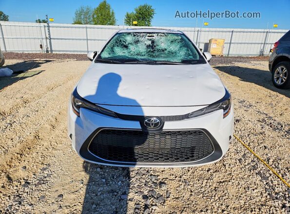 5YFFPMAE4MP149904 2021 TOYOTA COROLLA White Դիմացի տեսք