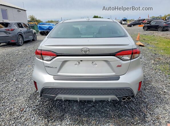 5YFM4RCE3LP026331 2020 TOYOTA COROLLA Silver Հետևի տեսք