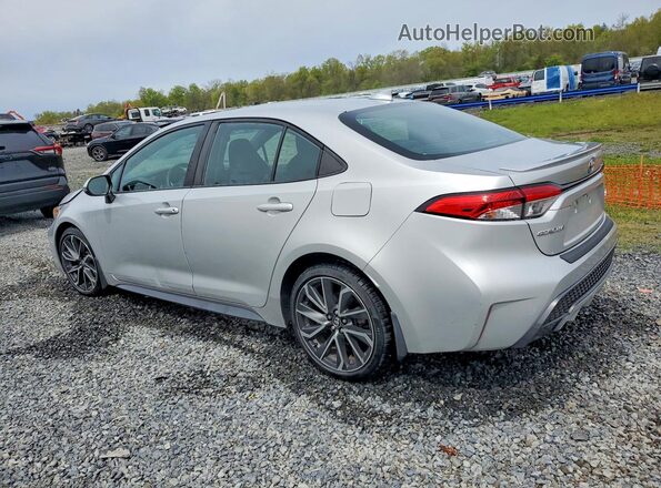 5YFM4RCE3LP026331 2020 TOYOTA COROLLA Silver Հետևի ձախ