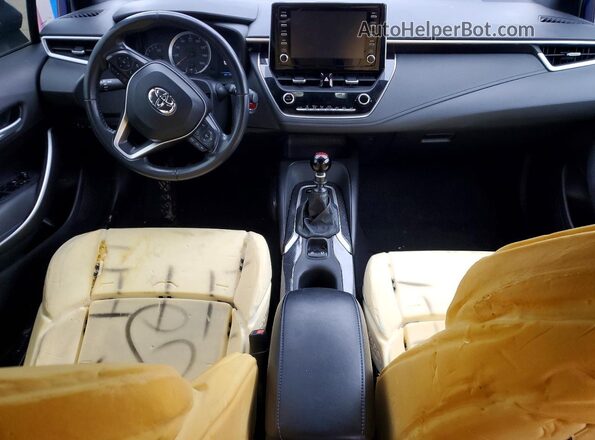 5YFM4RCEXLP011499 2020 TOYOTA LL Синий Вид панели приборов