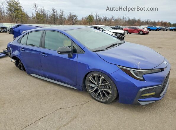 5YFM4RCEXLP011499 2020 TOYOTA LL Синий Передняя правая четверть