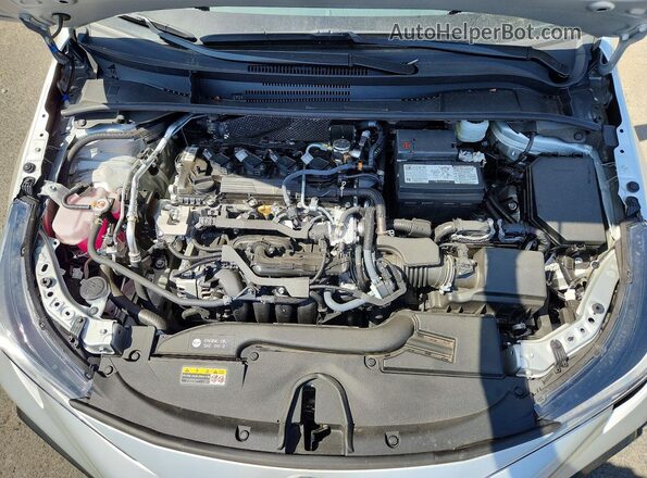 5YFP4MCE2RP204478 2024 TOYOTA COROLLA Серебряный Вид задней части салона