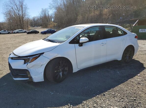 5YFP4MCEXSP232938 2025 TOYOTA COROLLA Белый Передняя левая четверть