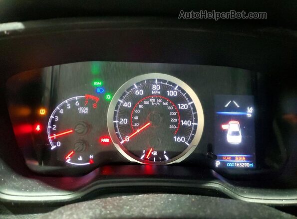 5YFP4RCE5LP028112 2020 TOYOTA COROLLA Black Вид щитка приладів