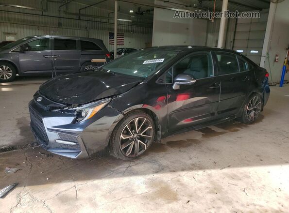 5YFP4RCE5LP028112 2020 TOYOTA COROLLA Black Передня ліва чверть