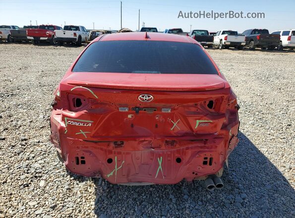 5YFP4RCE5LP053124 2020 TOYOTA COROLLA Red Vista trasera