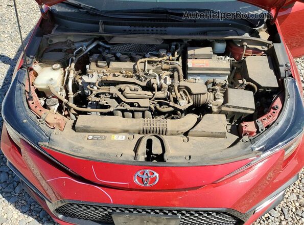 5YFP4RCE5LP053124 2020 TOYOTA COROLLA Red Vista interior trasera