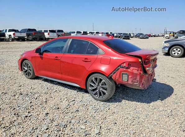 5YFP4RCE5LP053124 2020 TOYOTA COROLLA Red Trasero izquierdo
