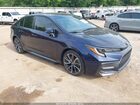 2021 Toyota Corolla Se Blue vin: 5YFS4MCE0MP087387