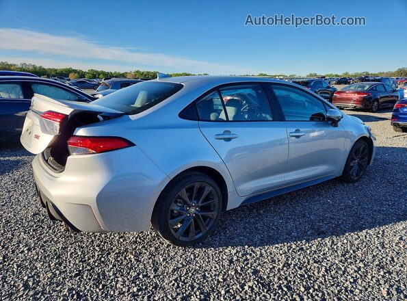 5YFS4MCE0PP145843 2023 TOYOTA COROLLA Серый Задняя правая четверть